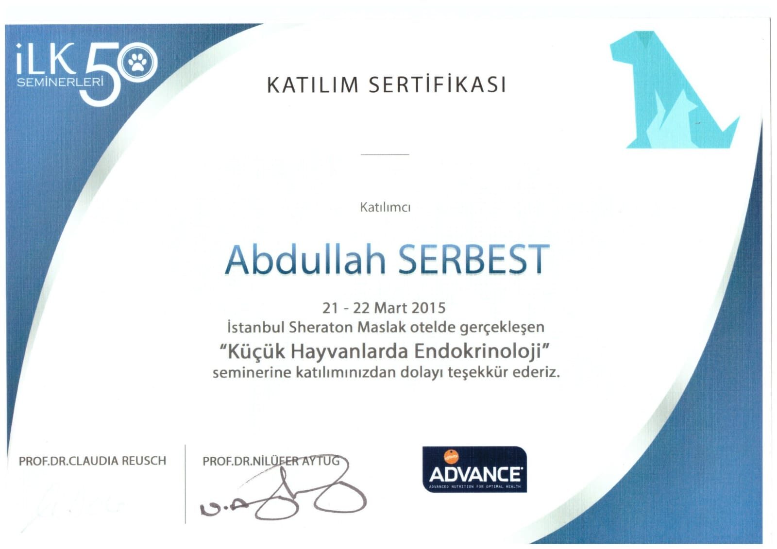 Endokrinoloji sertifikası